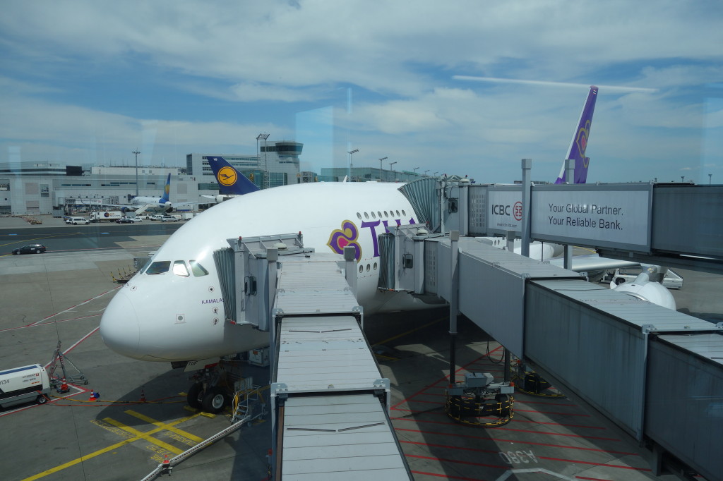 Thai A380 to Bangkok