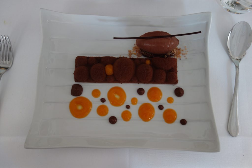 Chocolate and passionfruit