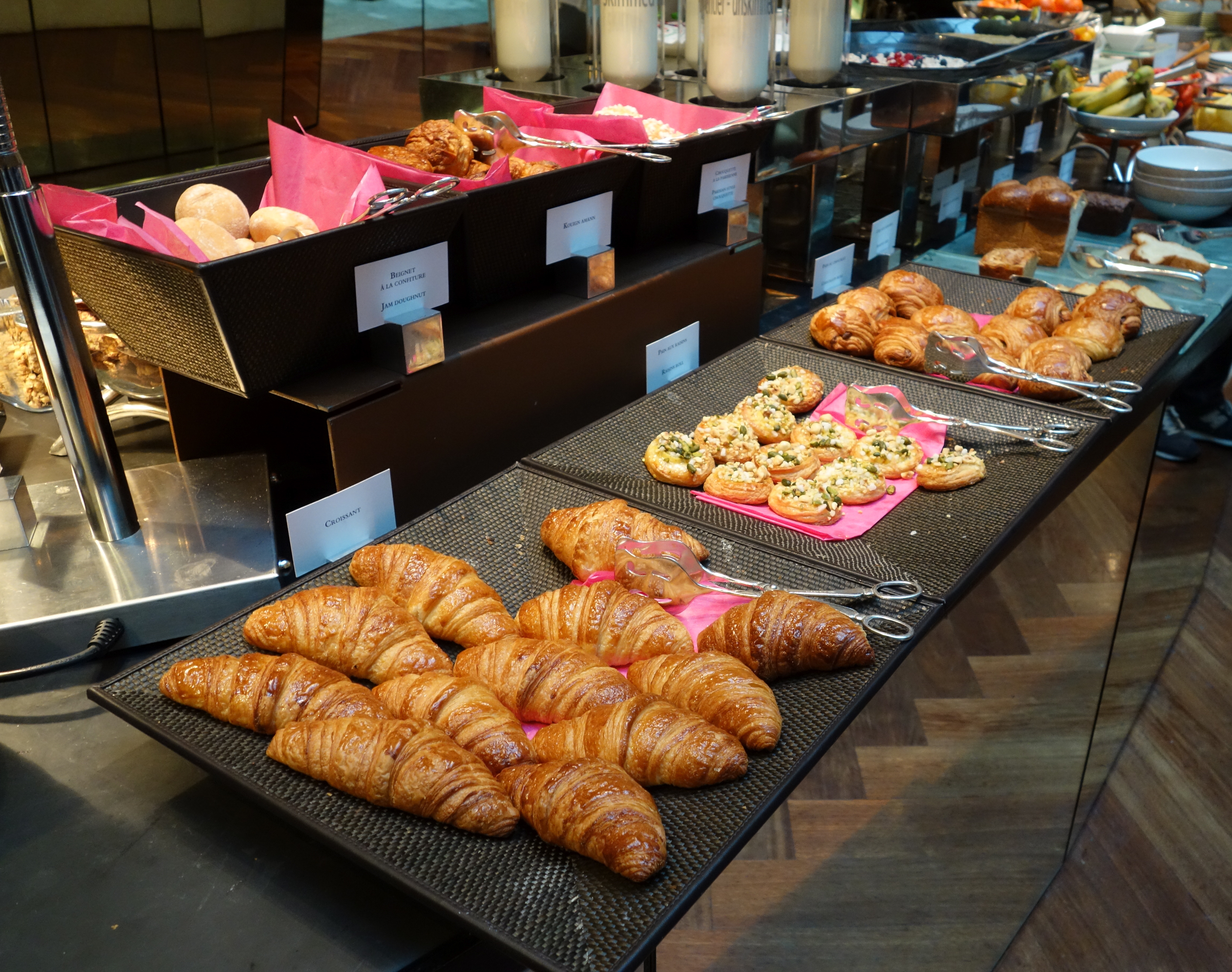 A sample of the breakfast offerings