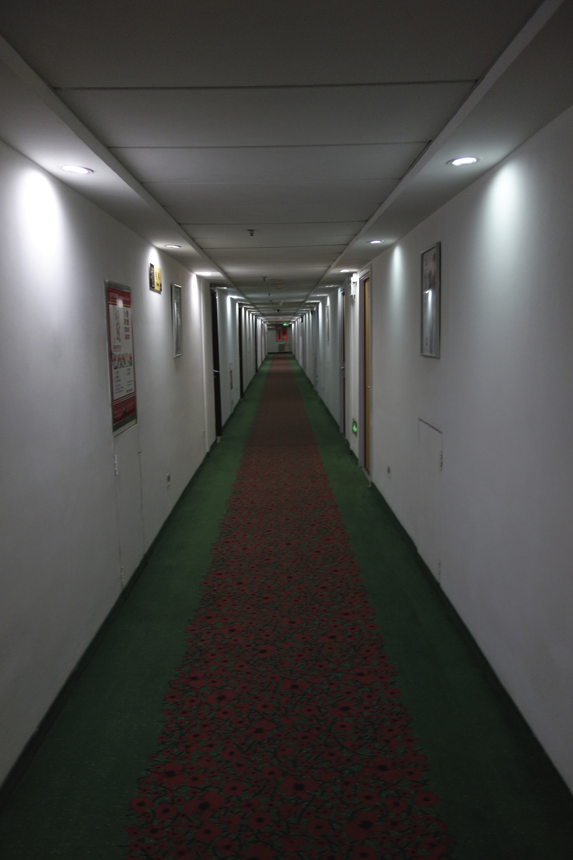 Dingy hallways