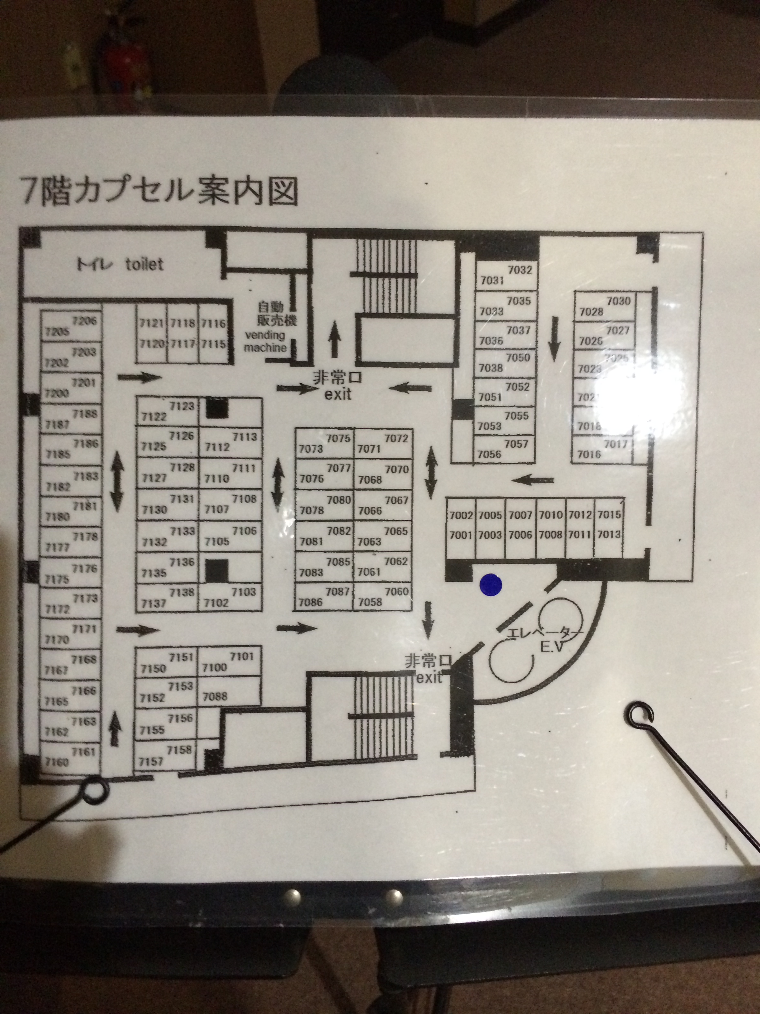 7th floor map
