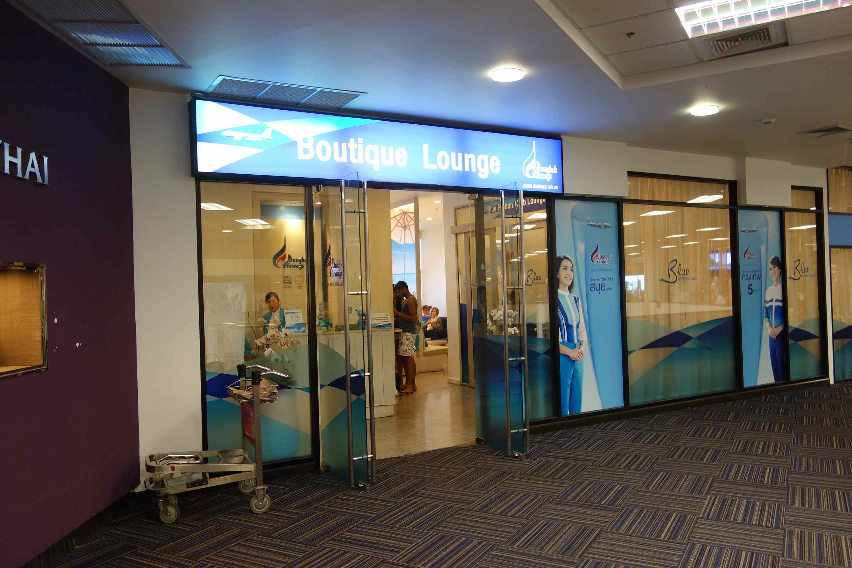 Bangkok Airways Lounge at CNX