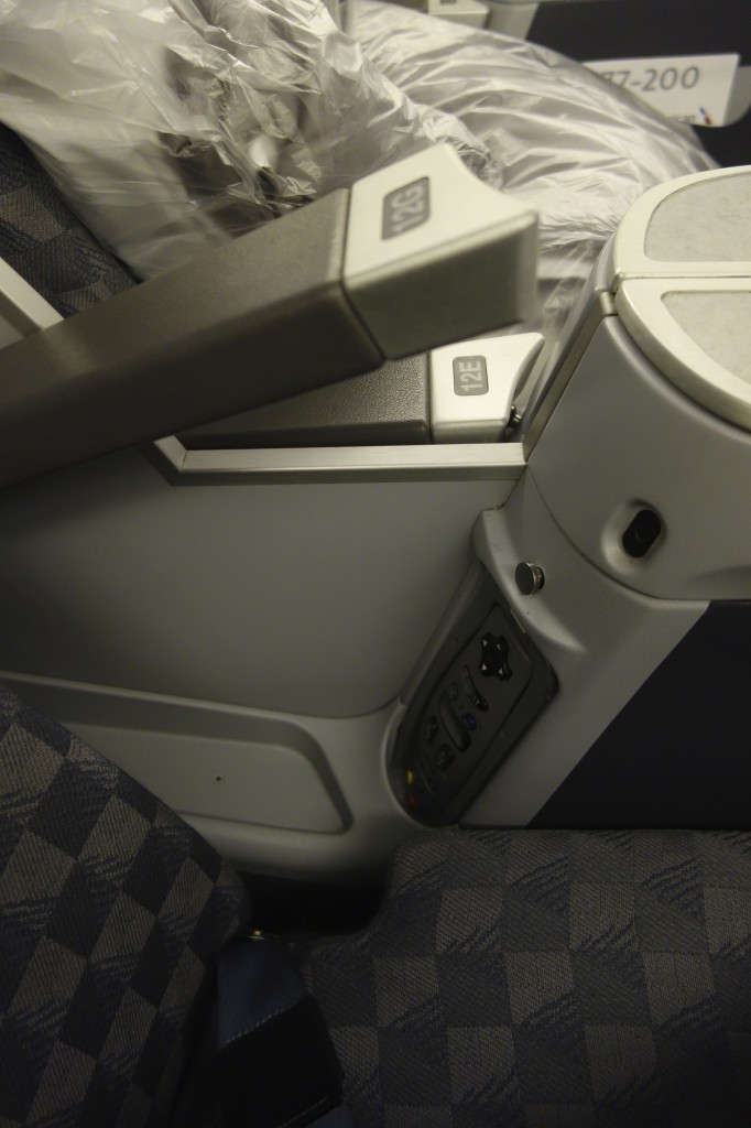Armrest and plugs