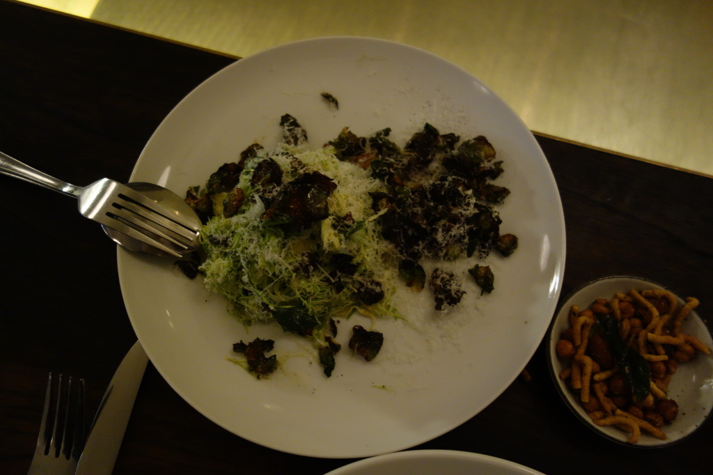 Brussels sprouts three ways