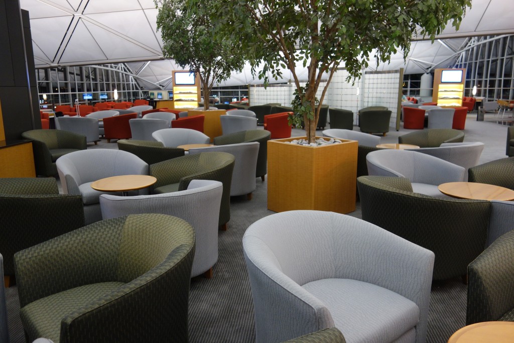 Seating in the G16 lounge