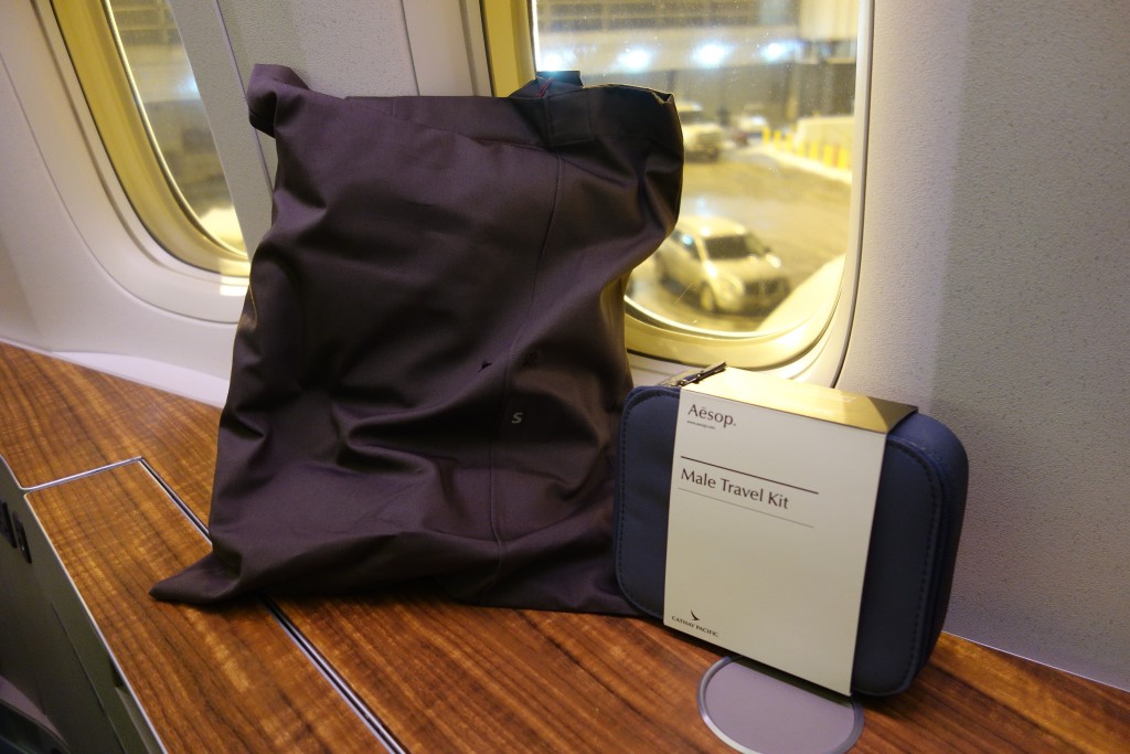 PYE pajamas and the new(ish) Aesop amenity kit