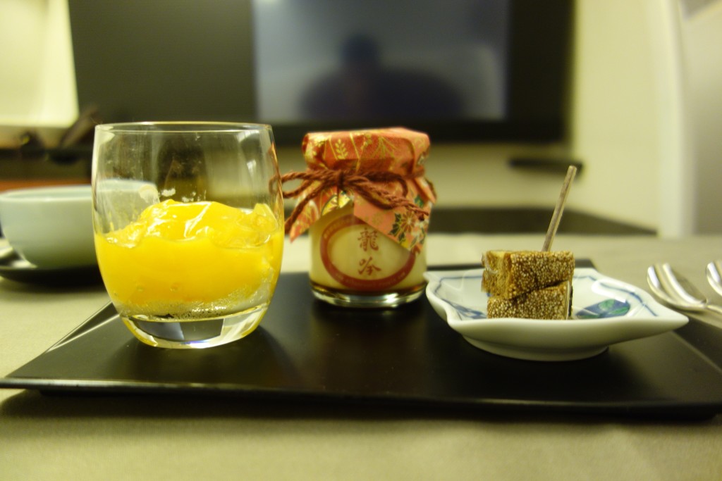 Trio of desserts