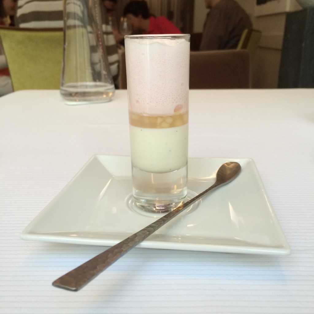 Dessert #1 - vanilla panna cotta