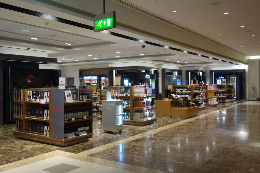 Shopping within the lounge