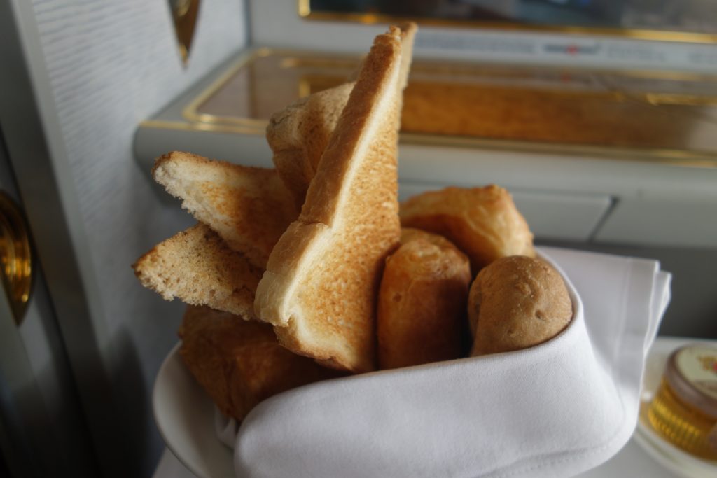 Breakfast bread basket