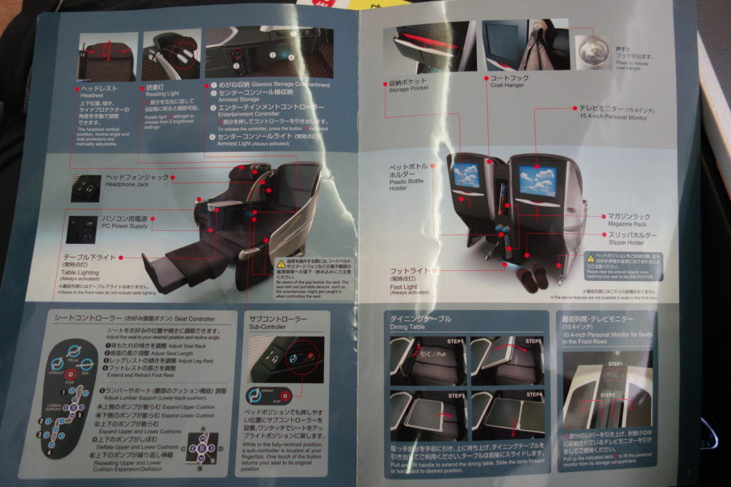 Guide to the seat
