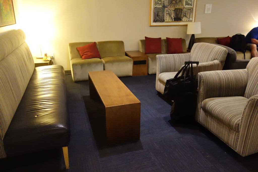 a room with couches and a coffee table