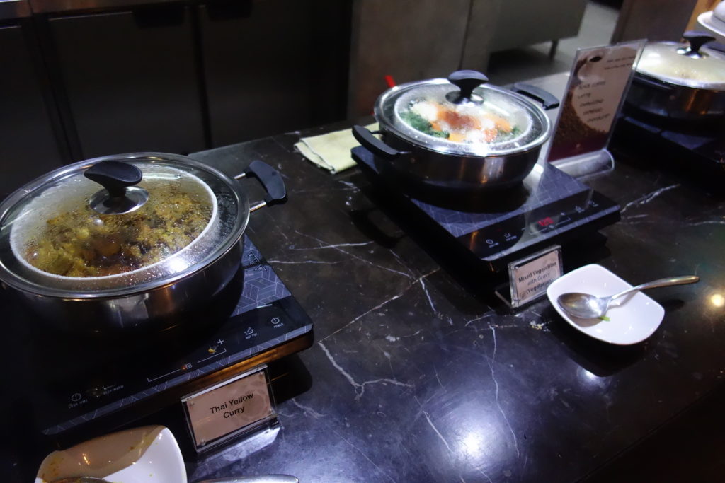 a cooking pots on a counter