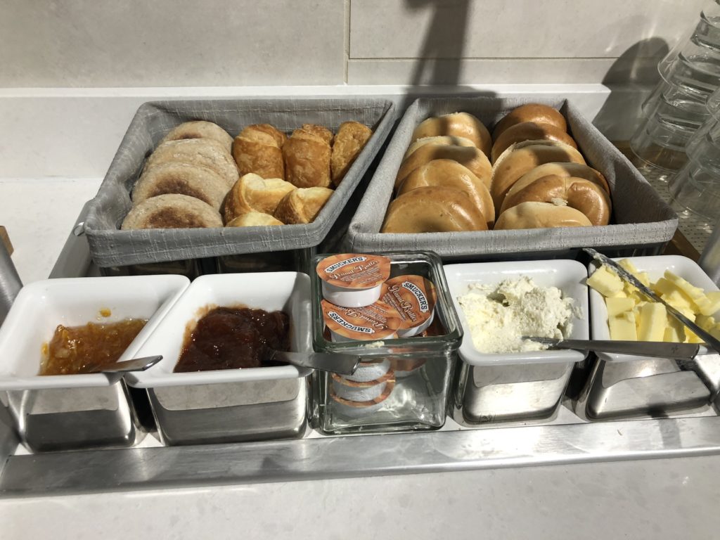 a tray of food on a counter